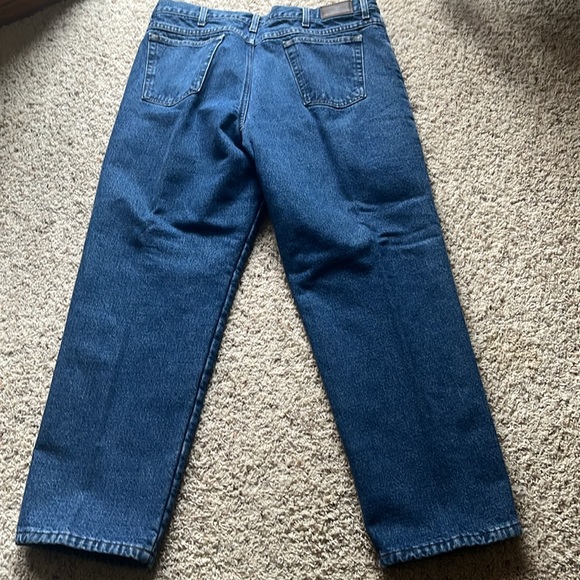 LL Bean Double L Relaxed Fit Jeans Mens Size 35/29 EUC - Picture 6 of 10